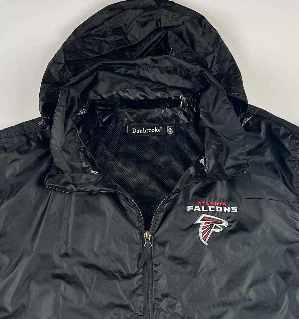 Dunbrooke Atlanta Falcons Men's Waterproof Full-Zip Hoodie Jacket Size XL